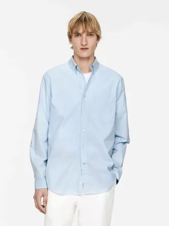 Laessiges Button Down Hemd Hellblau 1264654001002 330x440 - Lässiges Button-Down-Hemd
