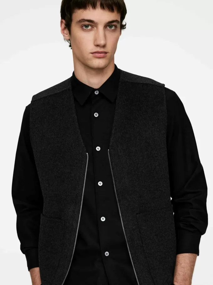 Lässiges Hemd aus Wollmischung