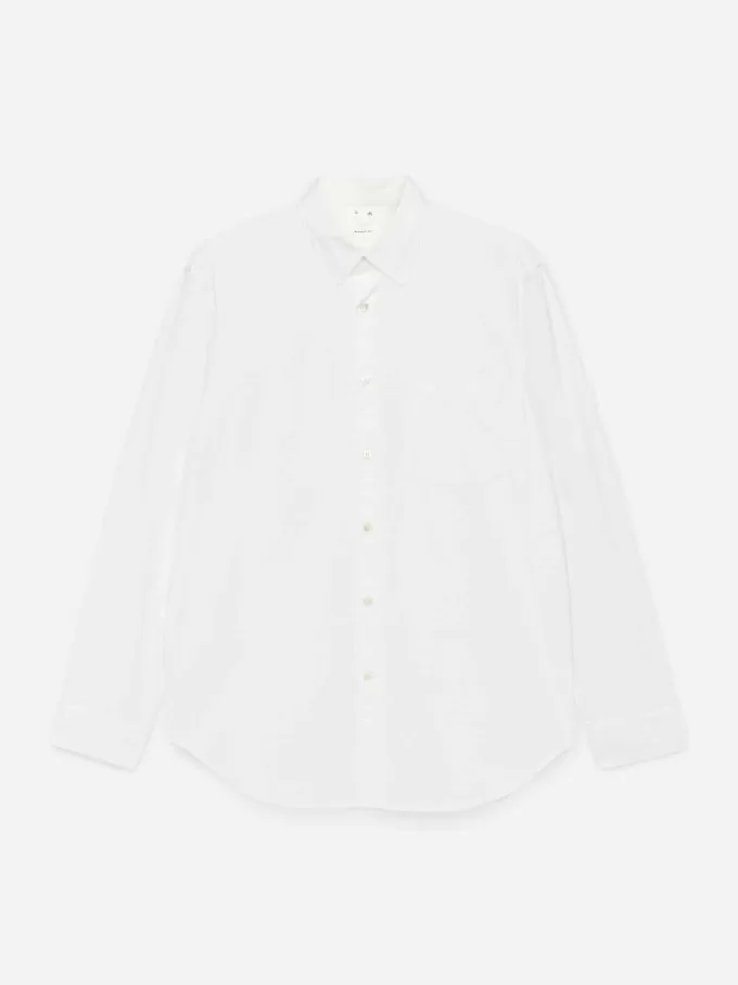 Lässiges Popeline-Hemd