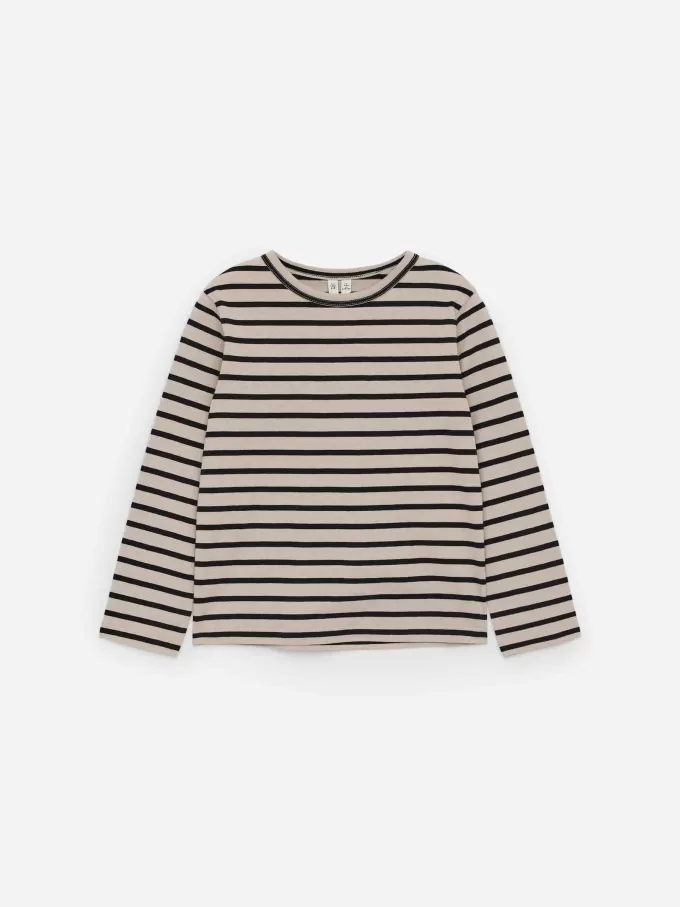 Langärmliges T-Shirt aus Baumwolle