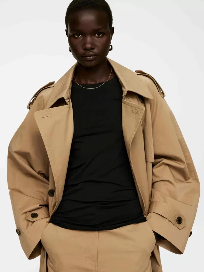 Langarm aus Lyocell-Mischung