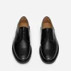 Leder-Derby-Schuhe