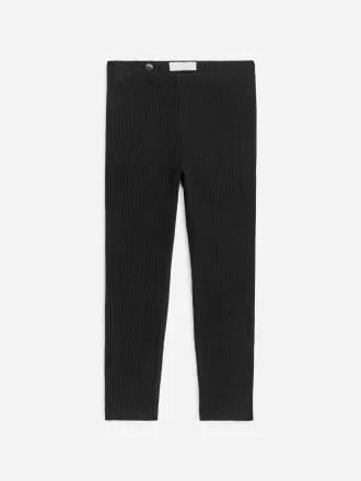 Leggings aus geripptem Jersey