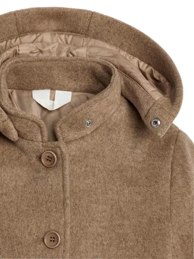 Mantel aus Wollmischung