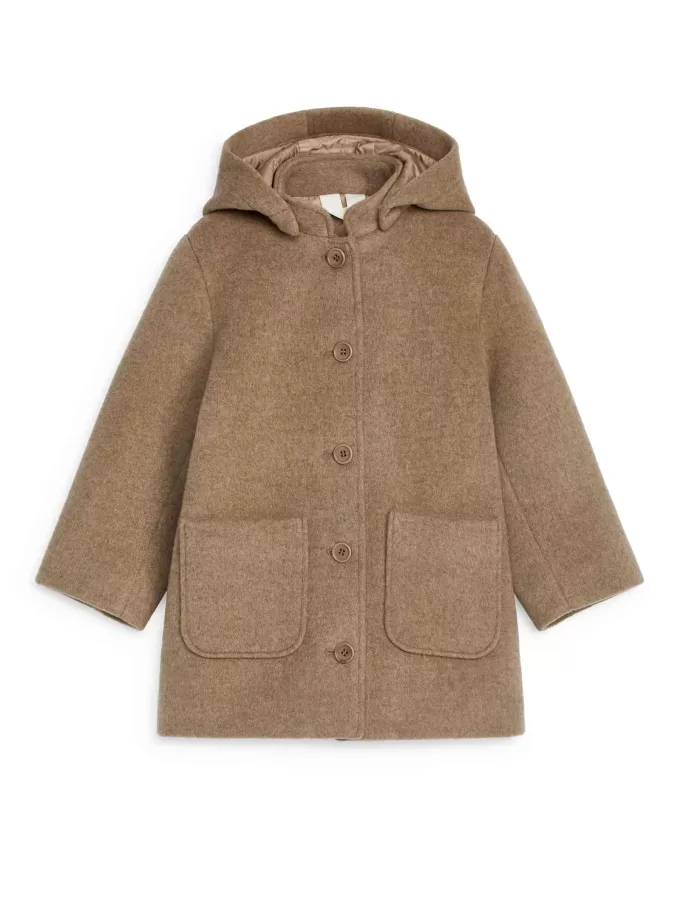 Mantel aus Wollmischung