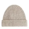 Mütze aus Rippstrick-Wollmischung
