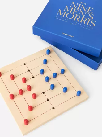 PRINTWORKS Nine Men’s Morris Brettspiel