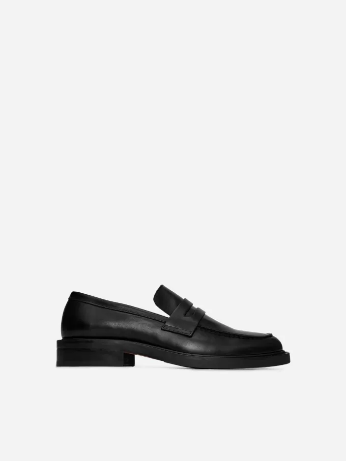 Penny-Loafer aus Leder