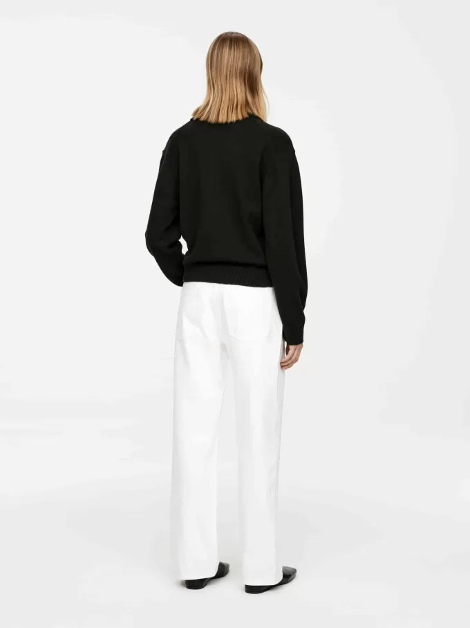 Polopullover aus Wolle