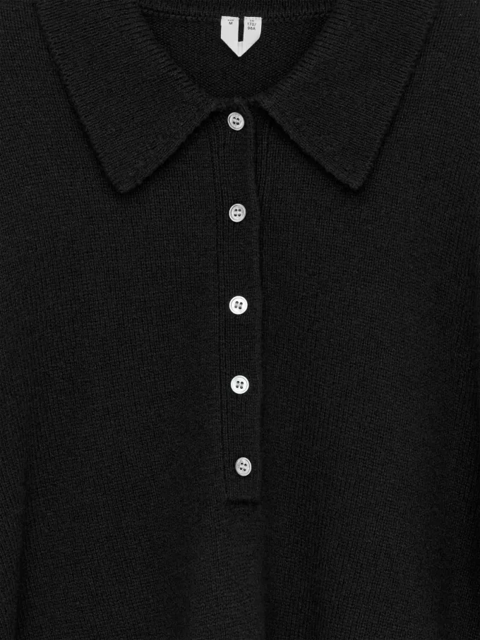 Polopullover aus Wolle