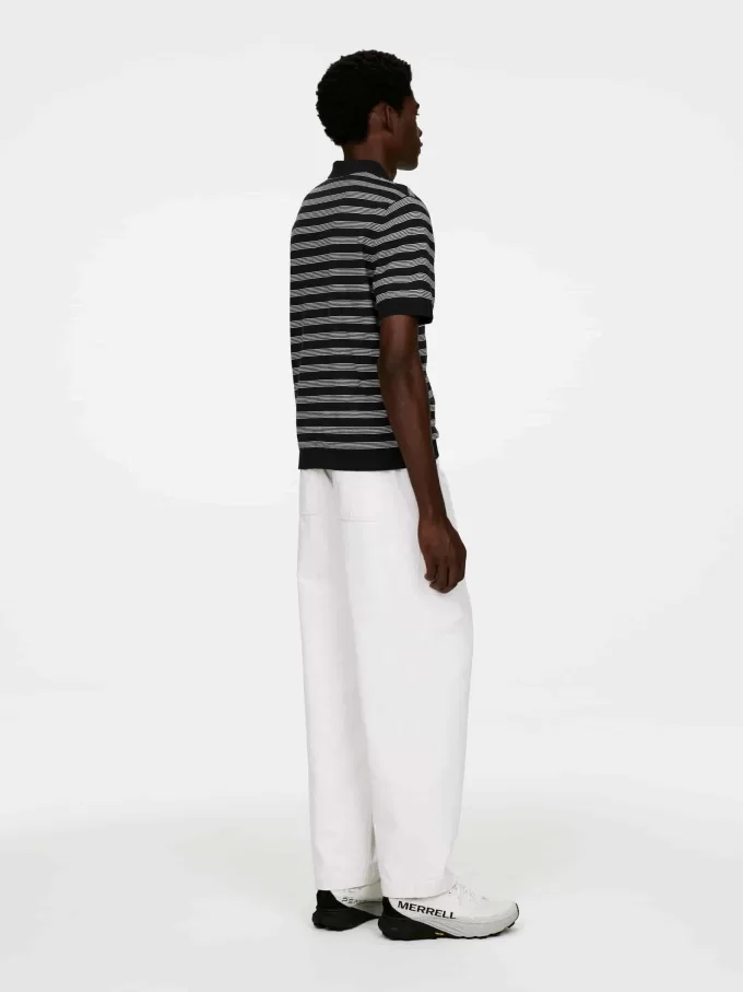 Poloshirt aus Baumwollleinen Poloshirt aus Baumwollleinen