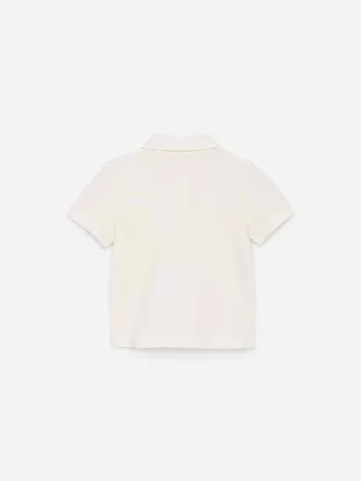 Poloshirt mit Muschelkante