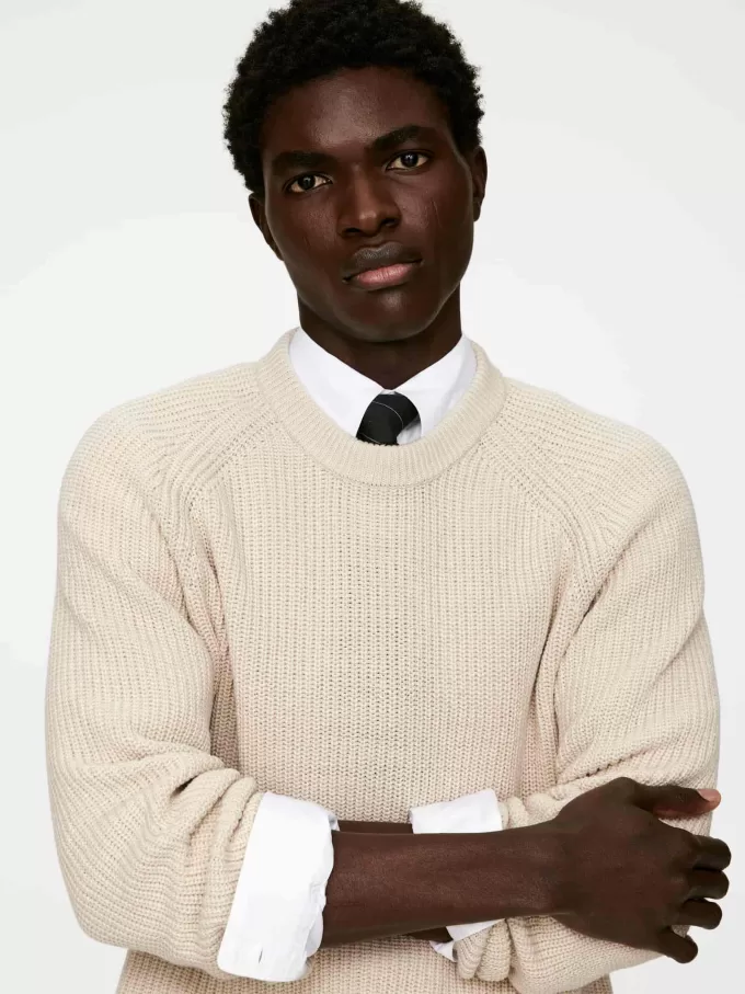 Pullover aus Leinen-Baumwolle Pullover aus Leinen-Baumwolle