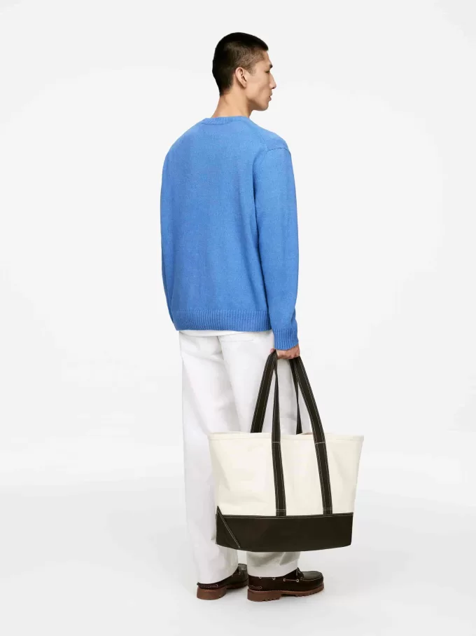 Pullover aus Leinen und Seide Pullover aus Leinen und Seide