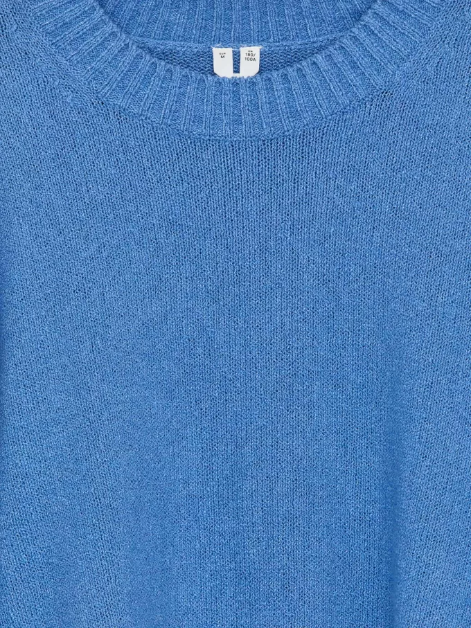 Pullover aus Leinen und Seide Pullover aus Leinen und Seide