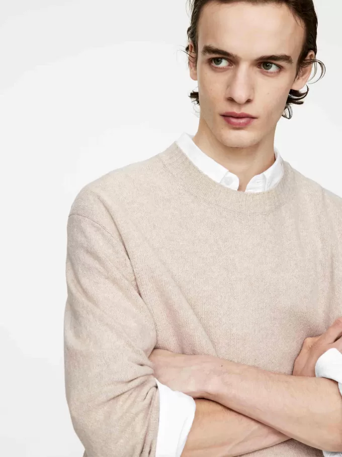 Pullover aus Leinen und Seide Pullover aus Leinen und Seide