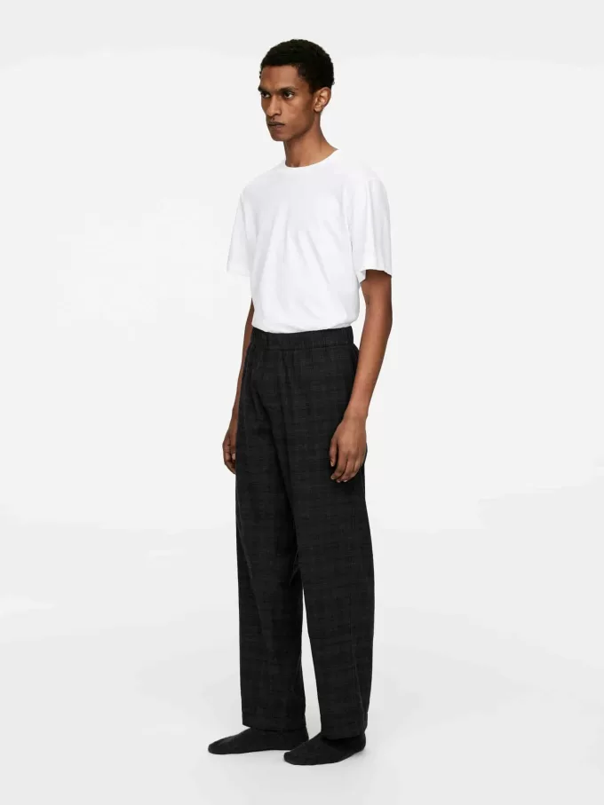 Pyjamahose aus Flanell