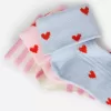 Rippsocken-Set mit 3 Paaren