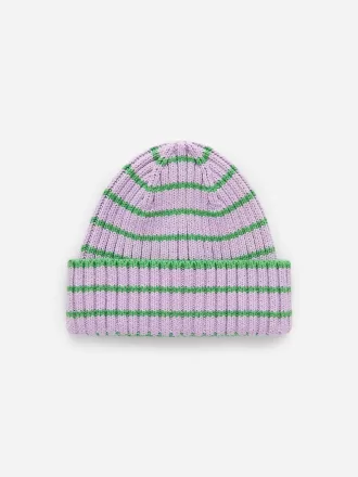 Rippstrick-Babymütze
