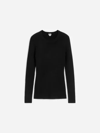 Rippstrick-Merinooberteil