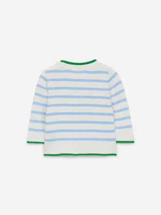 Rippstrickpullover für Neugeborene Rippstrickpullover für Neugeborene