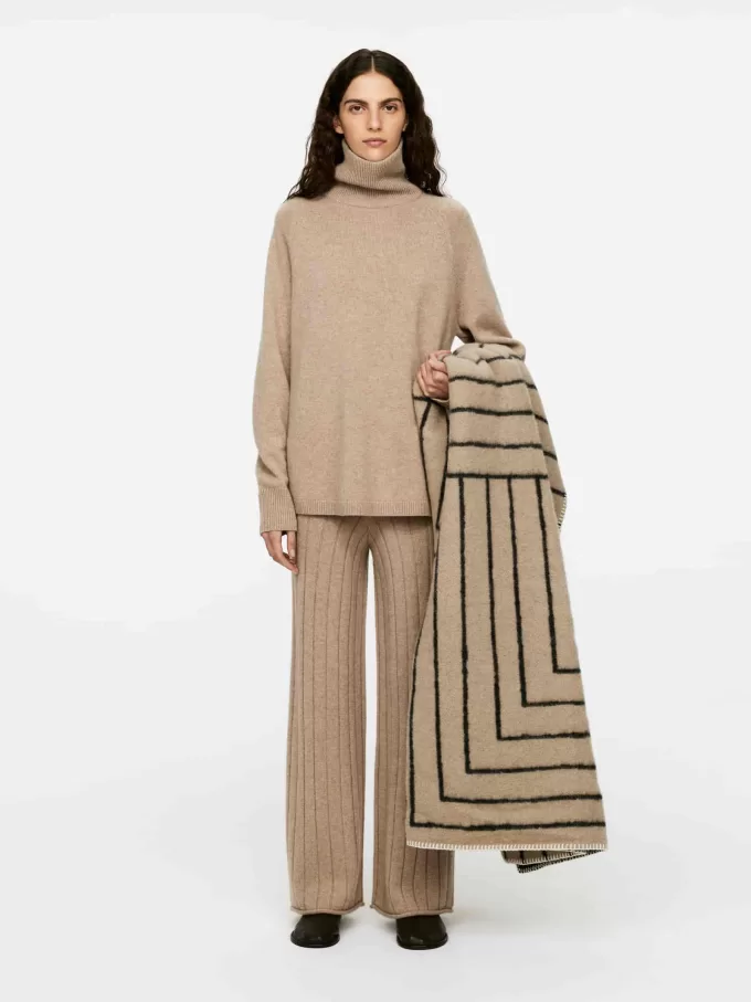 Rollkragenpullover aus Kaschmirwolle