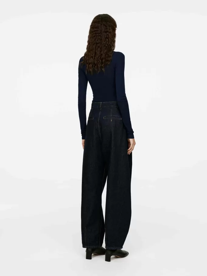 Rollkragenpullover aus Wolle