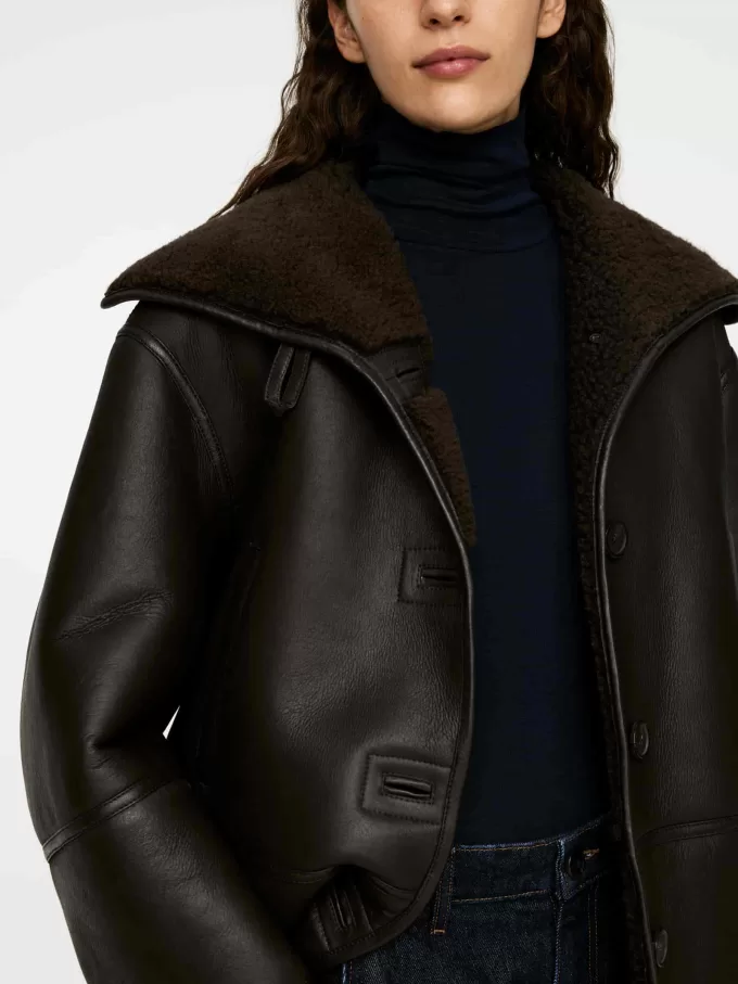 Rollkragenpullover aus Wolle