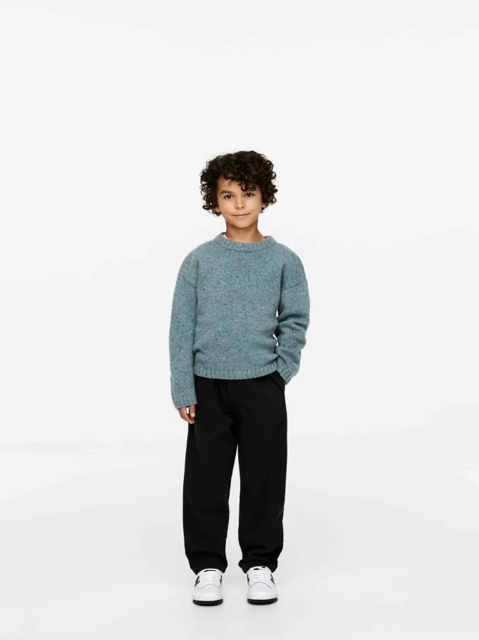 Schmal zulaufende Baumwoll-Chinos