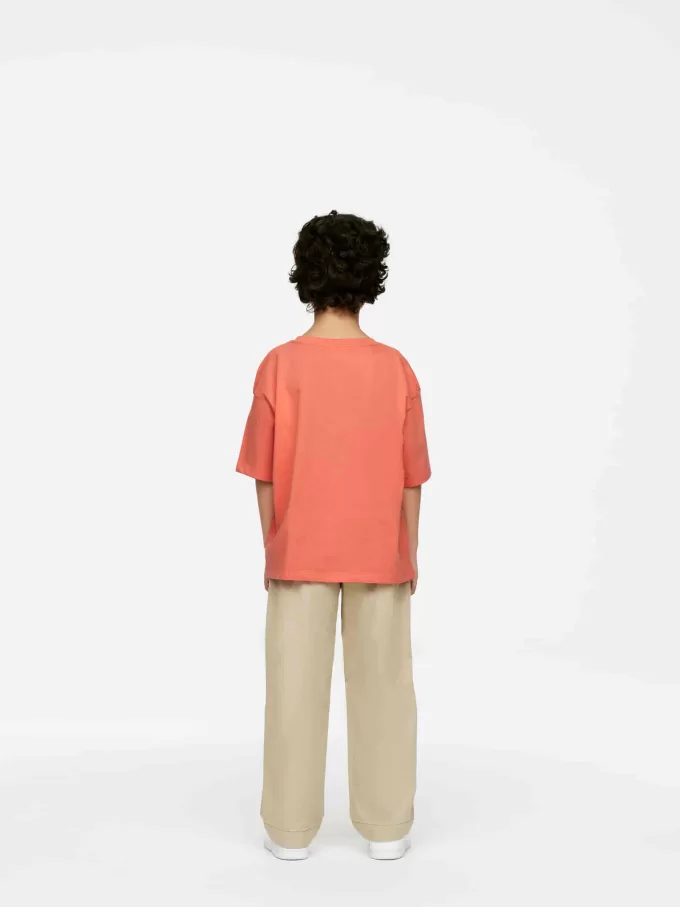 Schweres T-Shirt mit Print