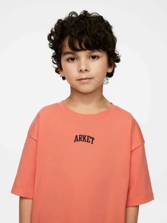 Schweres T-Shirt mit Print