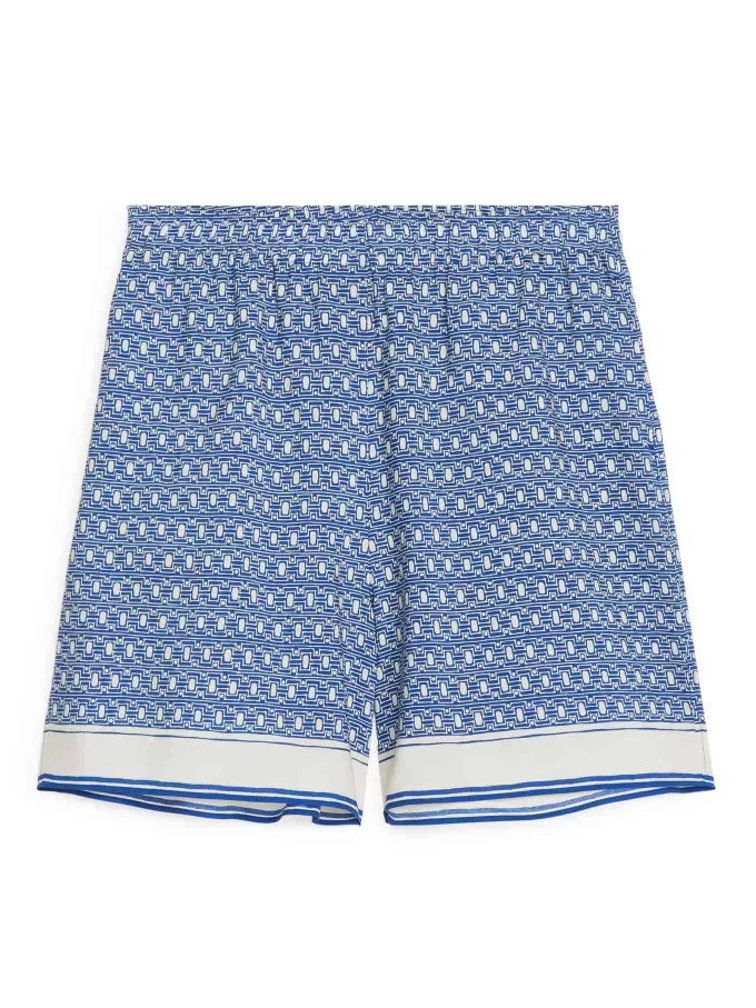 Shorts aus Lyocell-Baumwolle