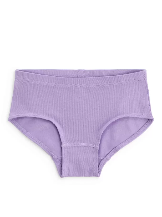 Slips aus Baumwolljersey im 5er-Set