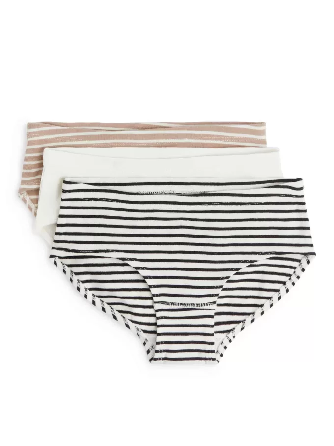 Slips aus Baumwolljersey im 5er-Set