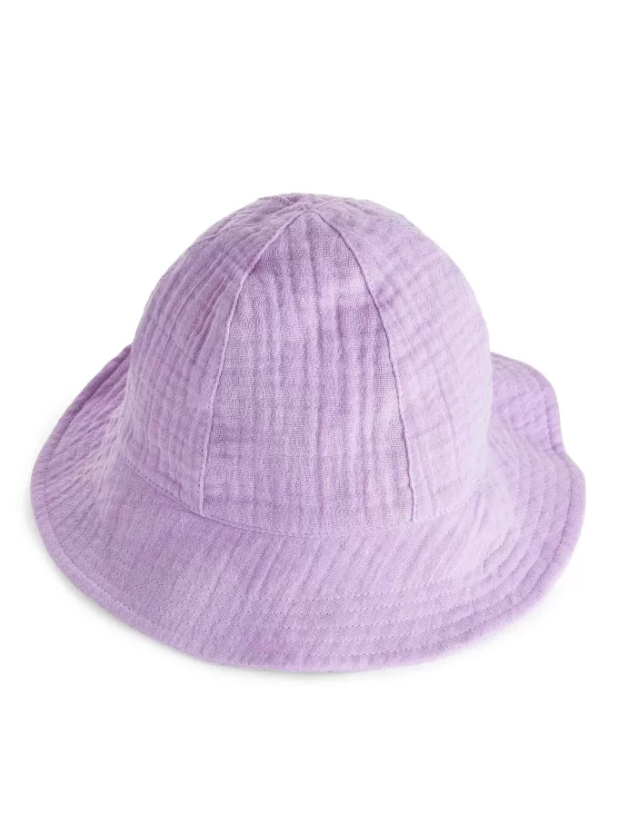 Sonnenhut aus Baumwollmusselin Sonnenhut aus Baumwollmusselin