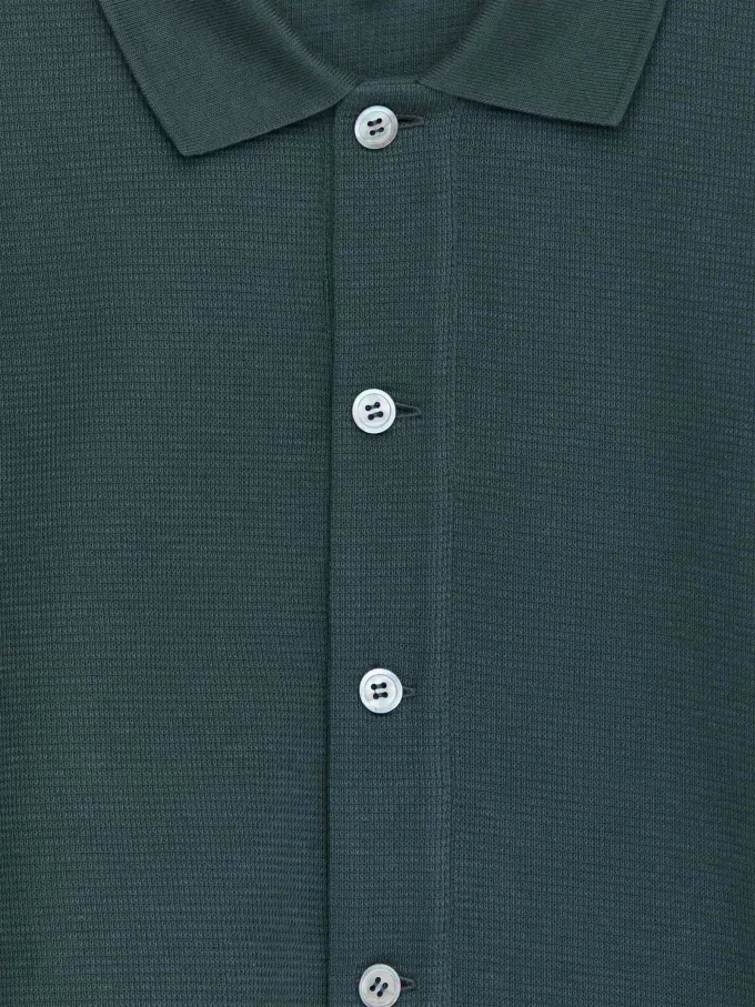 Strickjacke aus Baumwolljersey