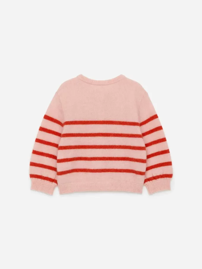 Strickjacke aus Woll-Alpaka-Mischung