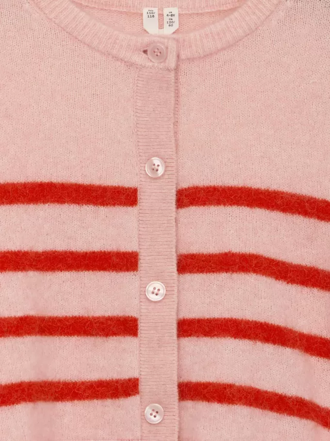 Strickjacke aus Woll-Alpaka-Mischung