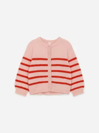 Strickjacke aus Woll-Alpaka-Mischung