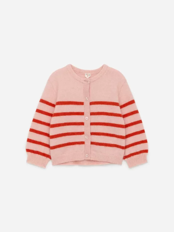 Strickjacke aus Woll-Alpaka-Mischung