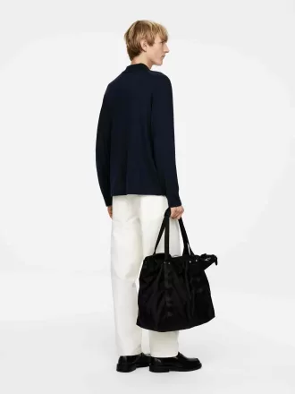 Strickjacke mit Wollkragen