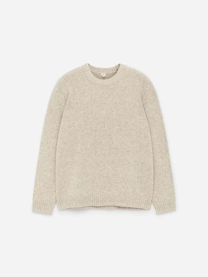 Strukturierter Pullover aus Baumwollmischung Strukturierter Pullover aus Baumwollmischung