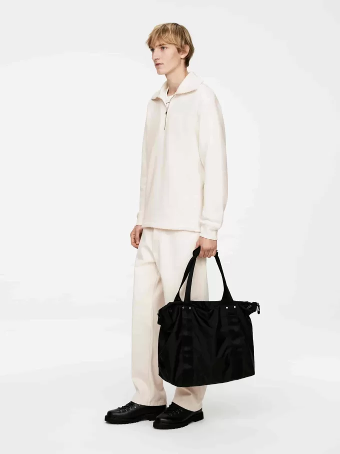 Sweatshirt mit halbem Reißverschluss