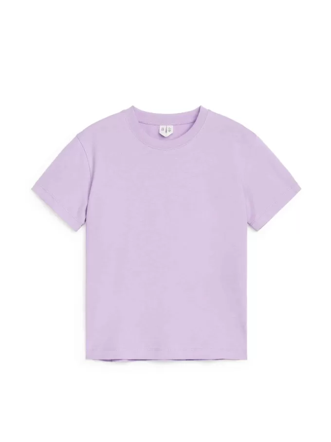 T-Shirt mit Rundhalsausschnitt im 2er-Set