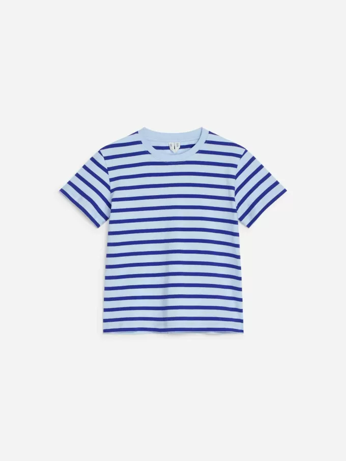 T-Shirt mit Rundhalsausschnitt im 2er-Set