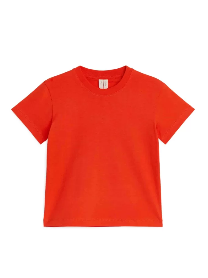 T-Shirt mit Rundhalsausschnitt im 2er-Set