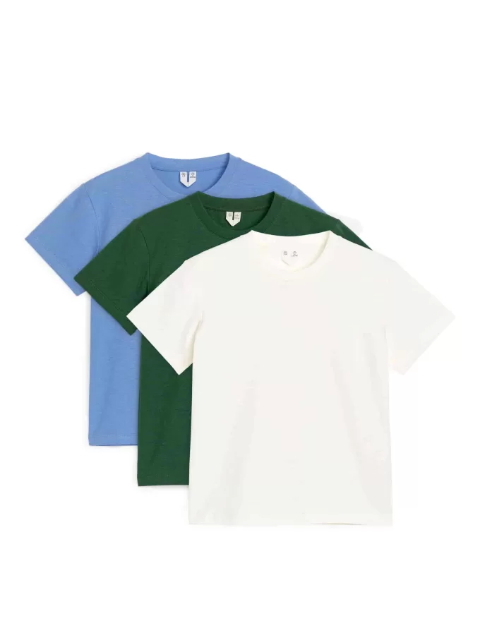 T-Shirt mit Rundhalsausschnitt im 3er-Set T-Shirt mit Rundhalsausschnitt im 3er-Set