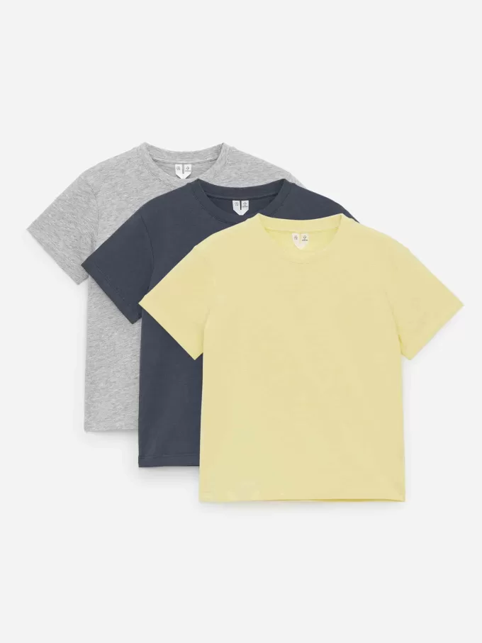 T-Shirt mit Rundhalsausschnitt im 3er-Set T-Shirt mit Rundhalsausschnitt im 3er-Set