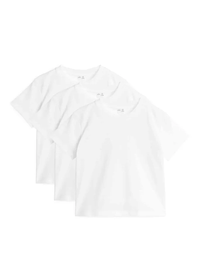 T-Shirt mit Rundhalsausschnitt im 3er-Set T-Shirt mit Rundhalsausschnitt im 3er-Set