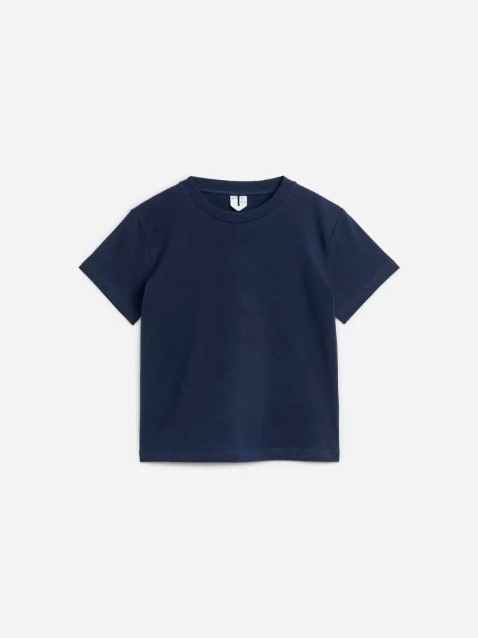 T-Shirt mit Rundhalsausschnitt im 3er-Set